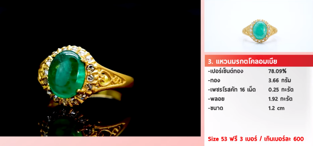 แหวนมรกตโคลัมเบีย