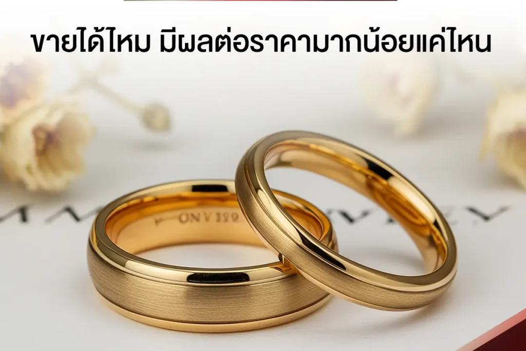 แหวนทองสลักชื่อ